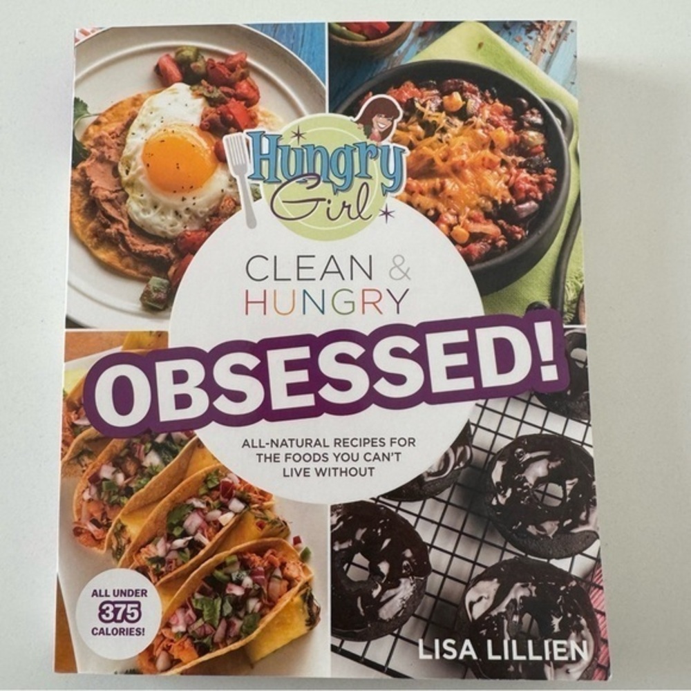 Barnes & Noble Hungry Girl Clean & Hungry Obsessed Cookbook by Lisa Lillien